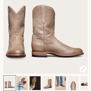 TECOVAS Roper Boot The Earl COLOR: SAND MATERIAL: GOAT